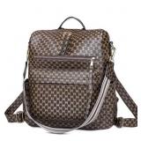 YOMYM Leather Backpack Purse for Women Designer Sc