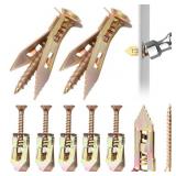 160 Pcs Self Drilling Drywall Anchors with Screws