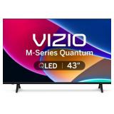 VIZIO 43-inch MQ6 Series 4K QLED HDR Smart TV w/Do