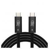 USB4 Cable for Thunderbolt 4, Braided USB C to USB