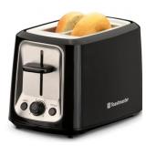Toastmaster 2-Slice Toaster - Black with Stainless