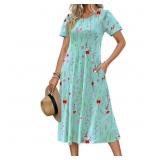 Size Large Fantaslook Summer Dresses for Women Cas