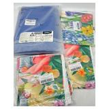 Lot of Tablecloths Including Wildflower Print 60 x