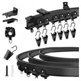 KOLAKO Ceiling Curtain Track, 8.2 Ft Flexible Bend
