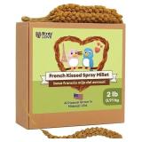 BB:2027 Birds LOVE 2lbs French Kissed Spray Millet