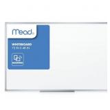$240 Mead Dry Erase Board 72" x 48" Non-Magnetic W
