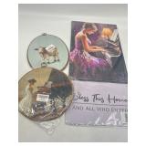 Lot of 4 Variety of Wall Decor