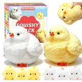 8Pcs Big Chick Taba Squishy Fun Box Toys Kit-3.2in