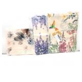 LOT OF 3 Spring Placemats Set of 4 Summer Table Ma