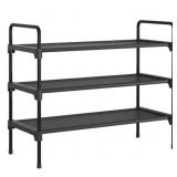 Kitsure 3-Tier Shoe Rack for Closet, Sturdy Shoe O