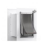 Baboni Pet Door for Wall, Steel Frame and Telescop