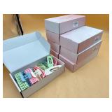 7-boxes Flat Hair Clips for Women 12 Pack, Large M