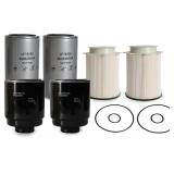 Fuel Filter Water Separator & Oil Filter Set for D