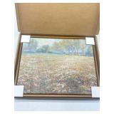 Size 14 x 11 Inches Dajonart Retro Floating Framed