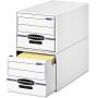 Bankers Box 6-Pack Basic-Duty Storage Drawers, Leg