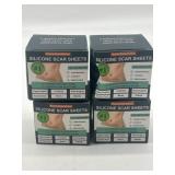 Exp 11/2027, Lot of 4 Silicone Scar Sheets(1.6 x 1