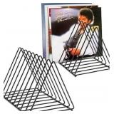 Skywin 2 Pack Triangle Vinyl Record Storage - 9 Sl