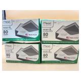 Four boxes Mead security envelopes