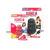 LOT OF 2 KONG TOY x-small & Medium dogs classic an