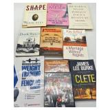 Lot of Mixed Media Including 8 Books & 2 Movies, V