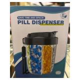 Large pill dispenser