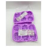 LOT OF 2 Walfos Silicone Flower Soap Mold,6 Caviti