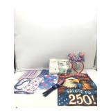 Lot of USA ITEMS USA dog scares American flags hea