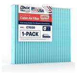 BNX TruFilter C7001 Cabin Air Filter, HEPA 99.97%,