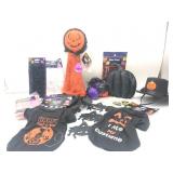 LOT OF HALLOWEEN Decor pet costumes outside and in