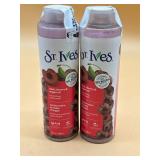New (lot of two) St Ives body washes