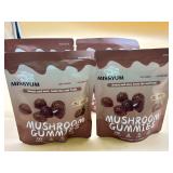 Four bags BB:11/2027 mushroom gummies