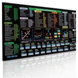Excel Cheat Sheet Desk Pad 31.5x11.8in Office Keyb