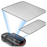 Glass Roof Sunshade Compatible with Rivian R1S Acc