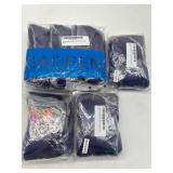 Large Lot of Dark Purple Pre-Stretched Braids, 26