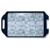 Bowla Melamine Rectangular Serving Tray with Handl