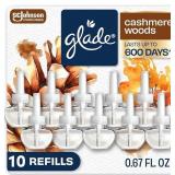 Glade PlugIns Air Freshener Refills, Cashmere Wood
