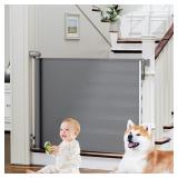 PRObebi Retractable Baby & Dog Gate - Extends to 5