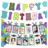 LOT OF 2 Monsters Cartoon Birthday Party Decoratio