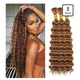 Boho Hair for Braiding 300g 20 Inch Deep Wave Bulk