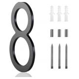 12 Inch Large house Numbers for Outside Modern,Met