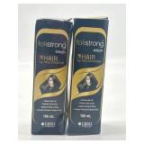 Exp 5/2028, Lot of 2 Folistrong Ayurvedic Hair Oil