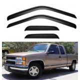 Window Visors Rain Guards for 1988-1999 Chevy/Gmc