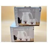 New 2-pack Naibsan Foldable Electric Kettle MG-MS0