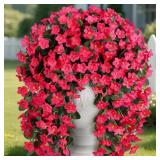 Artificial Flowers for Outdoor Decoration, 2 PCS F