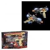 Lot of 3, Rhode Island Novelty 6.5" Light-Up Robot