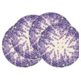 LOT OF 2 XCHI Watercolor Lavender Butterfly Spring