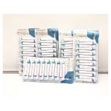 LOT OF 5 BRAUN Oral-B replacement toothbrush heads