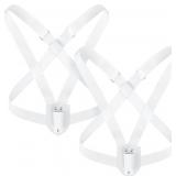 Jecery 1 Set Double Strap Guard Parade Flag Carrie