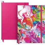 ARTEZA Dotted Journals, Set of 2, 6x8 Inches, 96 S