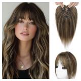 SEIKEA Hair Toppers for Women Real Human Hair, 10"
